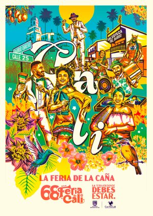 AFICHE OFICIAL de la #68 Feria De Cali 1/2